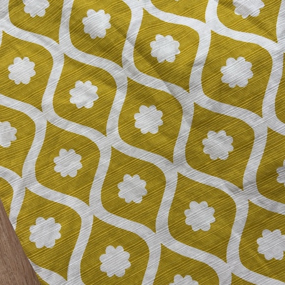 BODEN | Yellow Geometric Print Pencil Skirt - Picture 3 of 8
